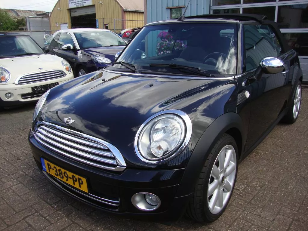 Mini Cabrio verkocht One #cruise#vol leder#Cooper#Airco 110.000km