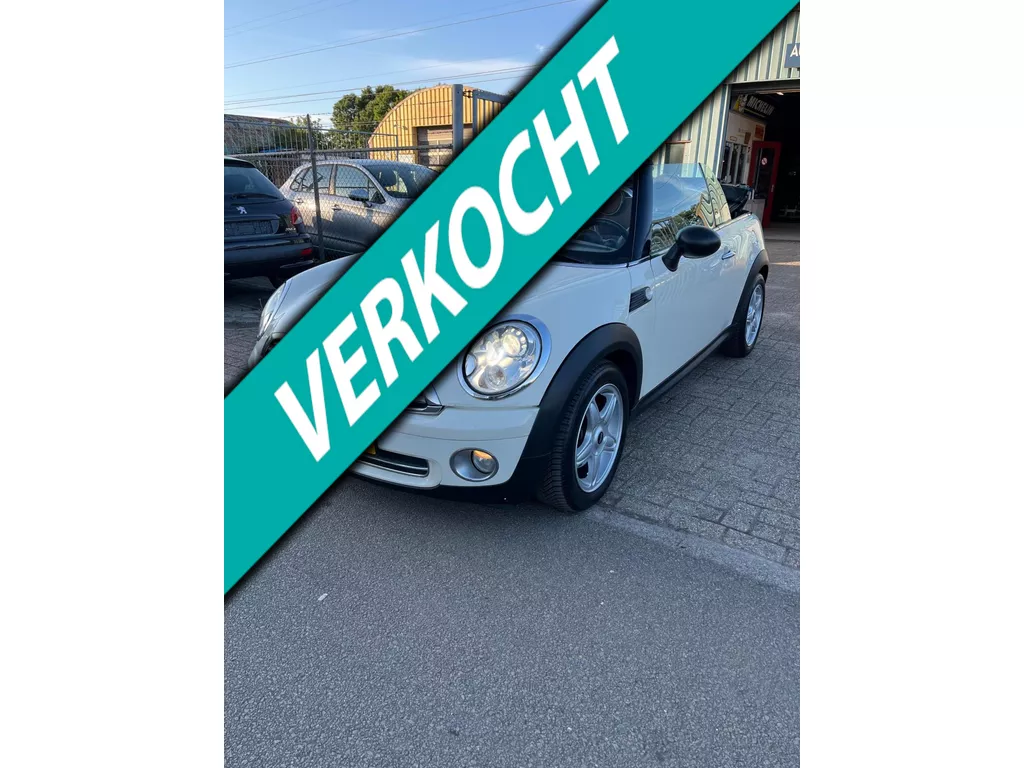 Mini Cooper Cabrio 1.6 One